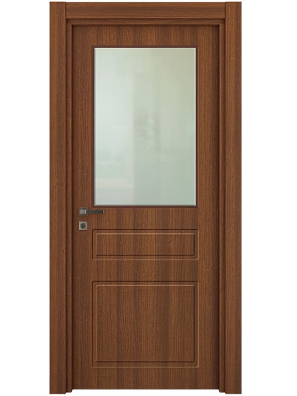 Kızıl Ceviz Kapı Camlı