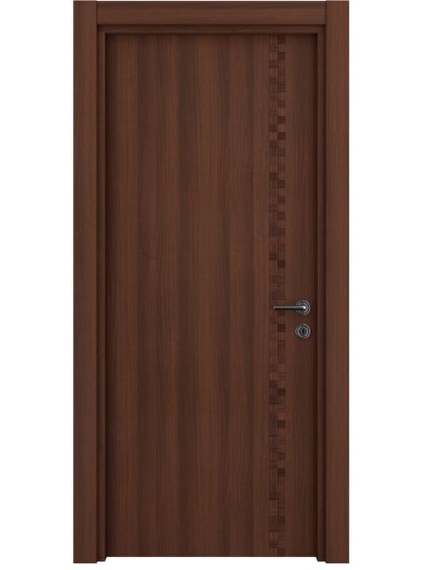 Vda-F-06 Kızıl Ceviz - Hasır Kapı