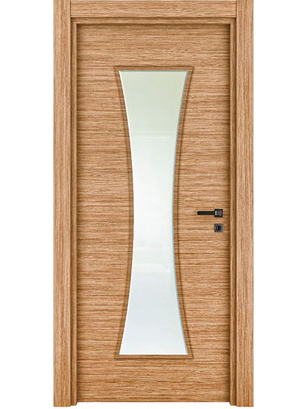 Modern Teak Kapı Camlı 2