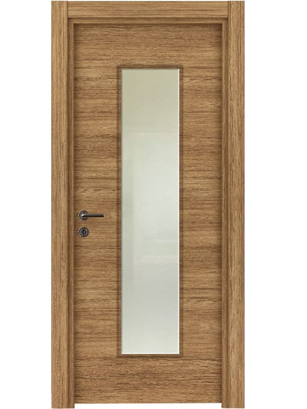 Teak Kapı Camlı 5
