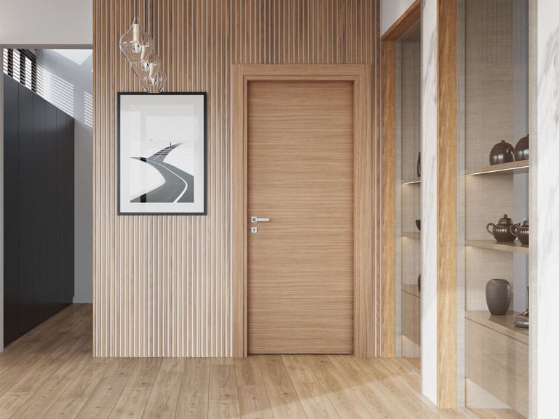 Modern Teak Kapı