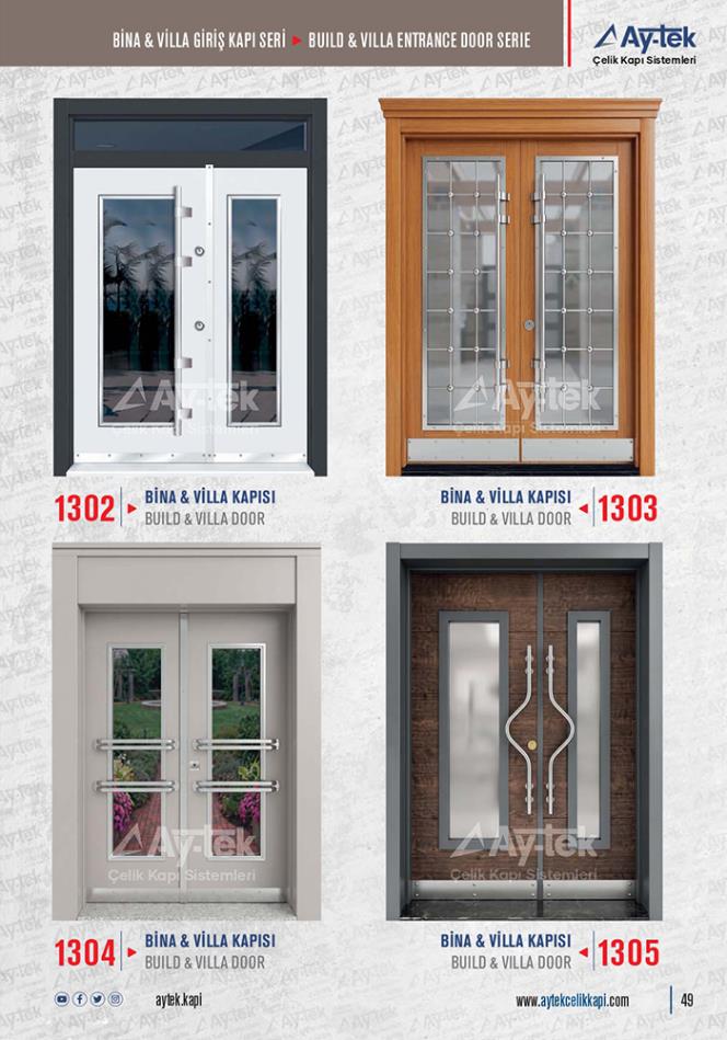 Bina & Villa Giriş Kapı Seri
