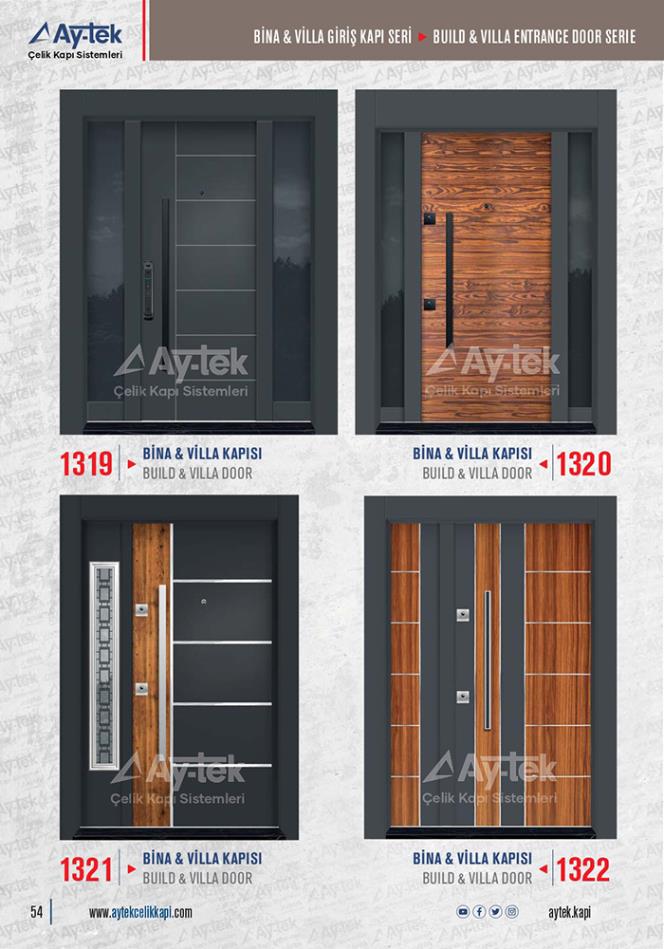 Bina & Villa Giriş Kapı Seri